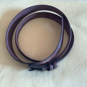 Men's Brown Leather Belt
